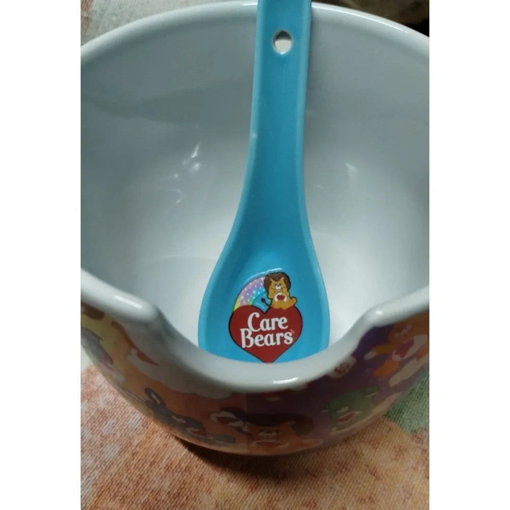 Care Bears CultureFly Ceramic Ramen Bowl and Spoon Set 18oz Multicolor 2024‎